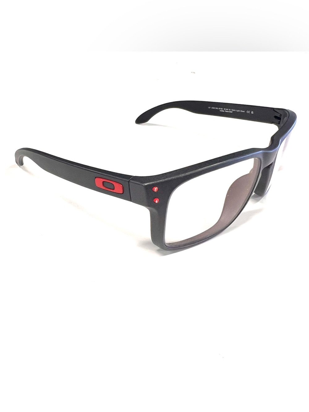 Oakley Holbrook Eyeglass Frames OX8156-0156 Satin Light Steel 137-56-18